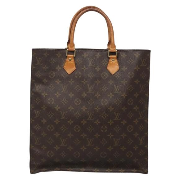 LOUIS VUITTON Monogram Sac Plat Hand Bag M51140 - Picture 3 of 12